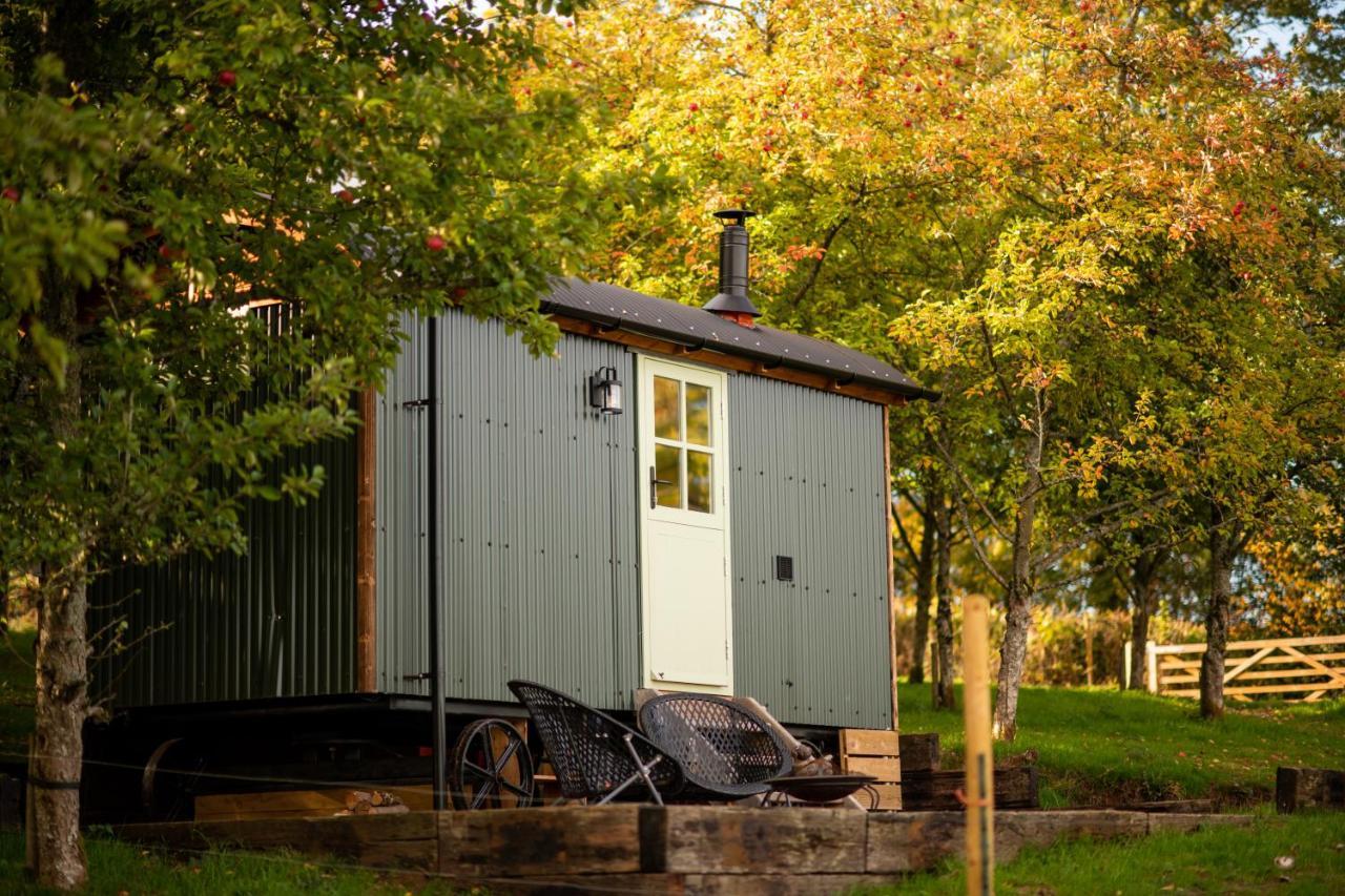 Harrys Hideout - Shepherd'S Huts At Harrys Cottages Pen-y-Clawdd Εξωτερικό φωτογραφία